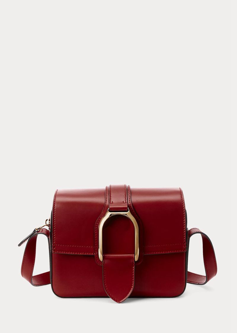 Bolso Ralph Lauren Mujer Calfskin Welington Crossbody Chile Rojas OCZLM-5270